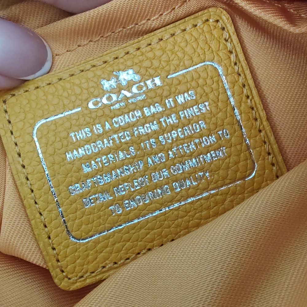 Coach Rhyder shearling crossbody bag #36490 EUC - Picture 6 of 9